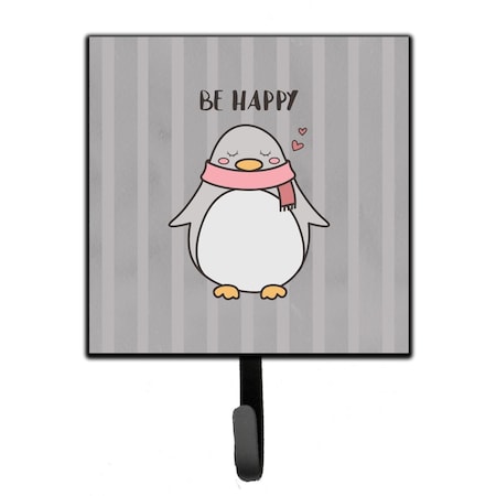 Carolines Treasures Nursery Be Happy Penquin Leash or Key Holder BB7478SH4